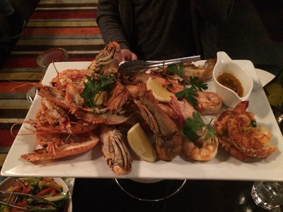 gemischte Seafood-Platte in Sydney