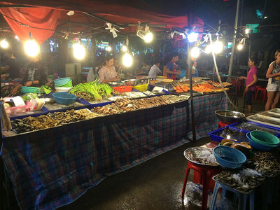 Foodmarket in Patong Beach