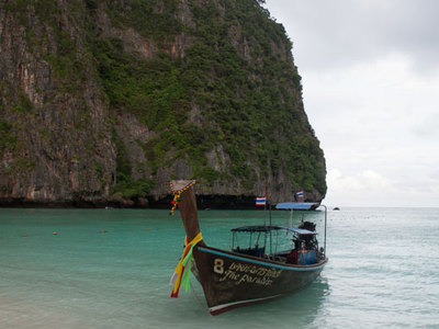 Longtail Boot für Touristen
